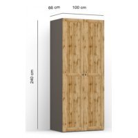 DULAP LEX 100-240-66 D GRI/DWO/R